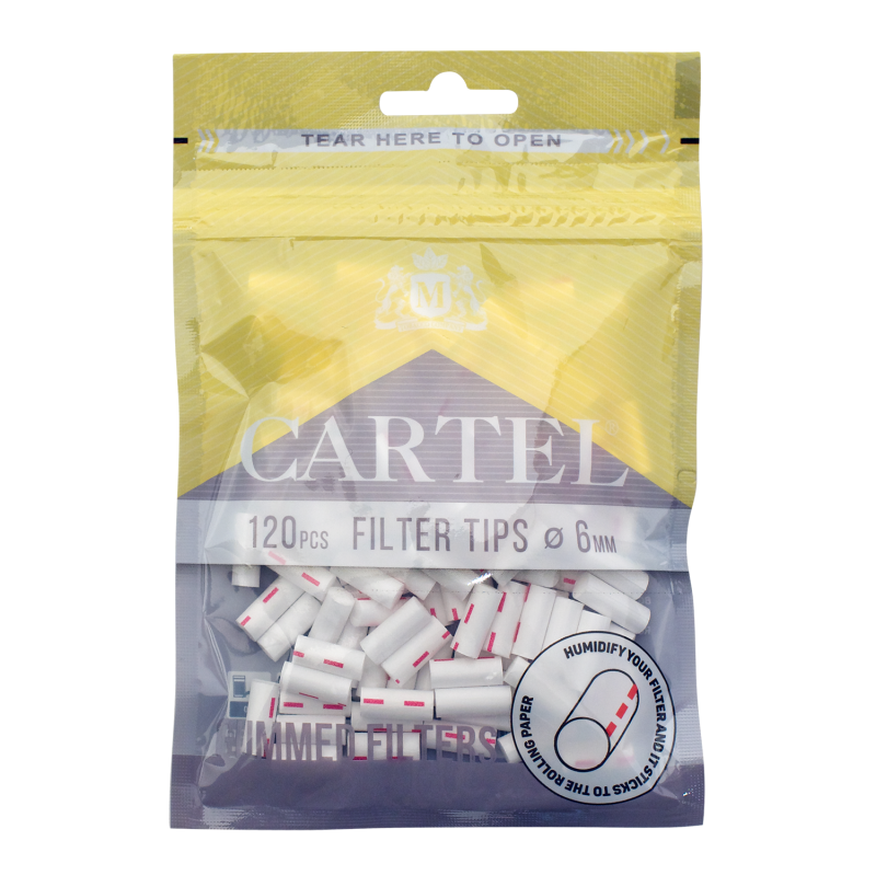 Filtre Cartel Gummed 6 - 15 x 120 pcs